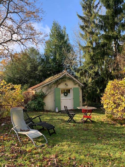 Maisonnette En Clairiere De Foret Gambais Ngoại thất bức ảnh